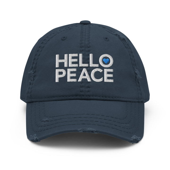 Heart Of Peace Distressed Favorite Hat