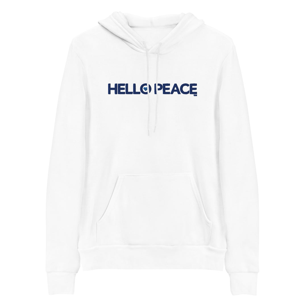 Hello Peace Relaxed Fit Hoodie