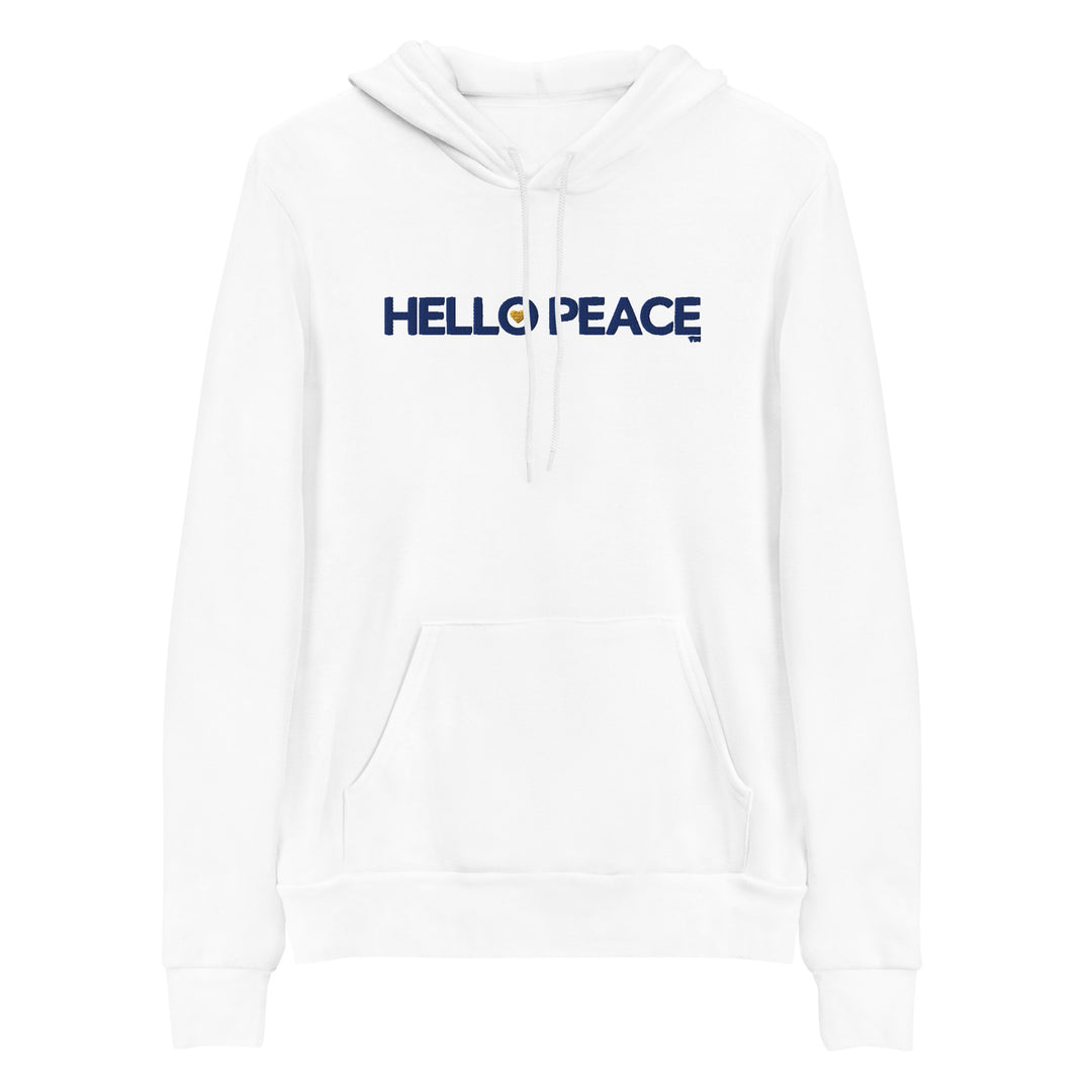 Hello Peace Relaxed Fit Hoodie